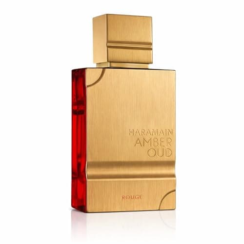 Image of Al Haramain Amber Rouge 60ml Parfum Spray | Women Eau de Perfume | Long-Lasting Amber Oud Perfume for Women & Men | Luxury Unisex Arabic Fragrance with Warm Saffron & Woody Notes
