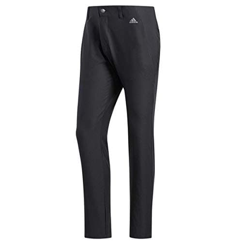 Image of adidas Golf Mens Ultimate365 3-Stripes Tapered Trousers - Black - 38-32