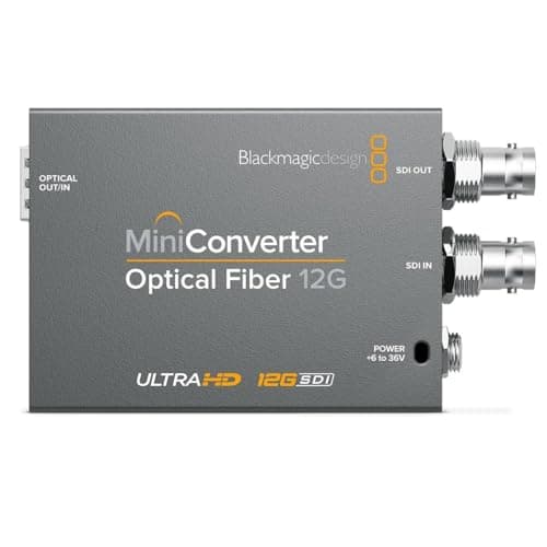 Image of Blackmagic Design Mini Converter Optical Fiber 12G