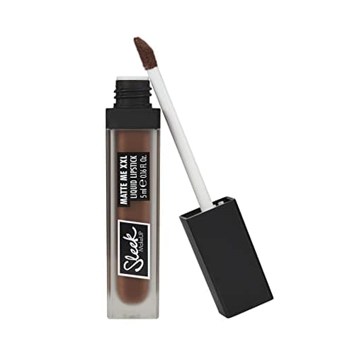 Image of Sleek MakeUP Matte Me XXL Liquid Lipstick, High Impact Colour, Longlasting and Transfer Proof, Sweet like Chocolate, 5ml