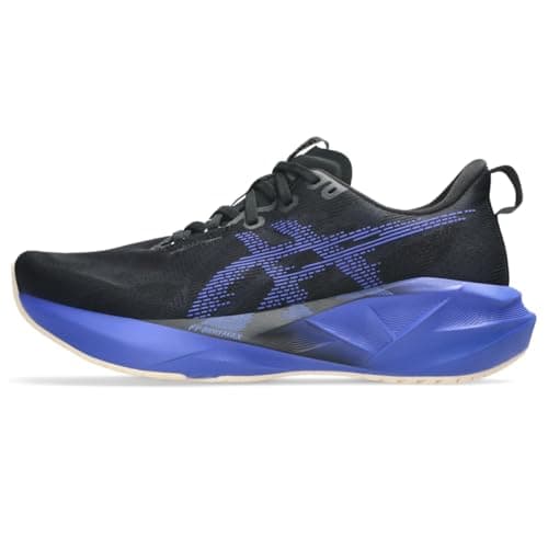 Image of ASICS Men's NOVABLAST 5 Running Shoes, Black/Cobalt Burst, 10 UK