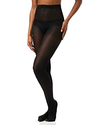 Image of Charnos Women's 2pp 40 Denier Tights, Black, M-L UK