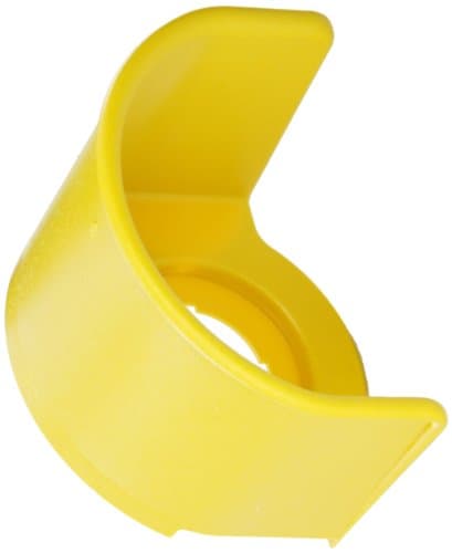 Image of Eaton M22-XGPV Guard Ring for Pushbuttons, Yellow 22mm Diameter Buttons
