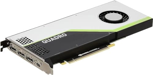 Image of nVidia Quadro RTX 4000 8 GB GDDR6 DisplayPort x3, 1x USB C, PCIe Express Professional Graphic Card, 8K support (Renewed)