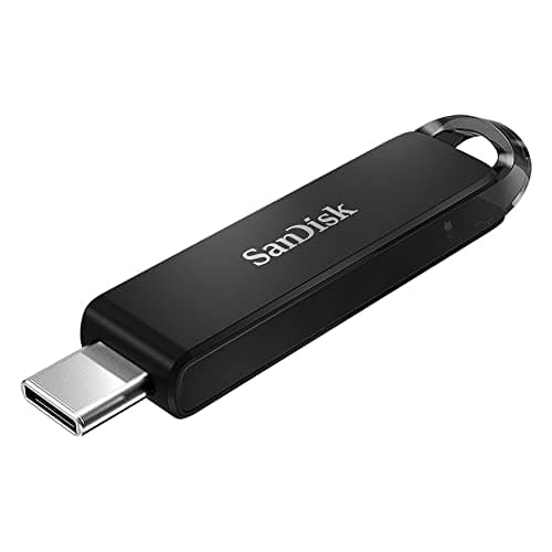 Image of SanDisk 128GB Ultra USB Type-C, USB Flash Drive USB 3.1 Up to 150MB/s, Black