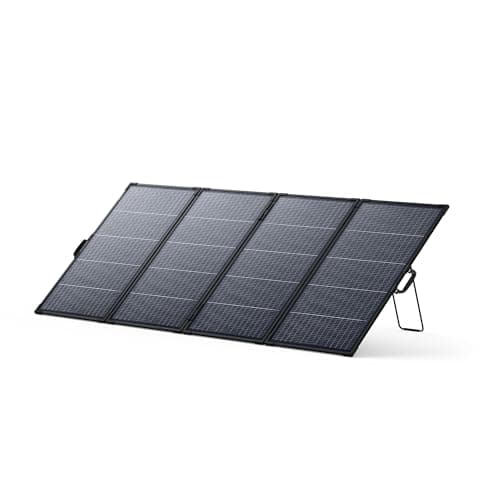 Image of Anker SOLIX PS400 Bifacial Portable Solar Panel, 400W Foldable Solar Charger with Dual-Sided Power Generation, Ultra-Lightweight Under 10 kg, 25%+ Conversion Efficiency, for Camping, RVs, Home Backup