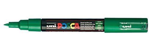 Image of uni-ball 17822000 Posca Extra Fine Bullet Tip Marker - Green