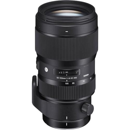 Image of Sigma 693954 50 - 100 mm F1.8 DC HSM Art Lens for Canon Camera-Black