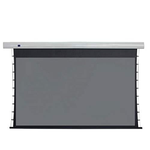 Image of KCUZO 16:9 4k Motorized Tensioned Projector Screen Black Crystal ALR Projection Screen for Your Home Theater(106 inch)