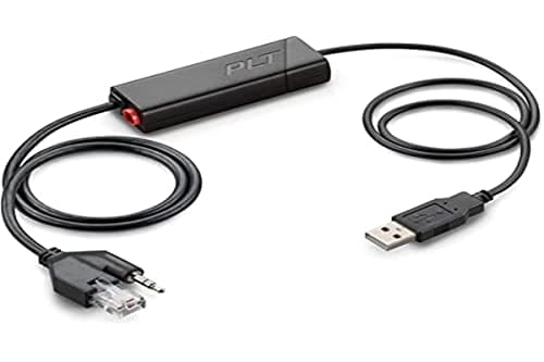 Image of Plantronics APU-76 EHS Module for Mitel/Cisco/Softphones/PC Use ,Black