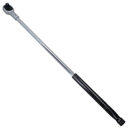 Image of 3/4in Drive Extra Long Industrial Ratchet 24 Teeth Length 1000mm Quick Release
