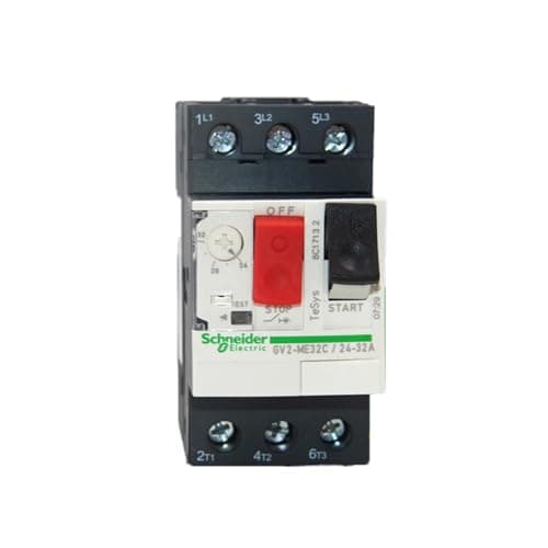 Image of YFHGULBTK Thermal-Magnetic Motor Circuit Breaker 24-32A Electromagnetic Tripping Current 416A 690VAC GV2ME32