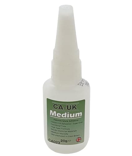 Image of CA-UK Medium Cyanoacrylate Instant Adhesive, Medium Viscosity, 20g
