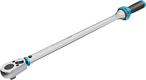 Image of HAZET torque wrench 5123-3CT I Output: square 12.5 mm (1/2 inch), tolerance: 3 %, 32 teeth (operating angle 11.25 degrees) I Reversible ratchet for car and bicycle I 24.72 inches