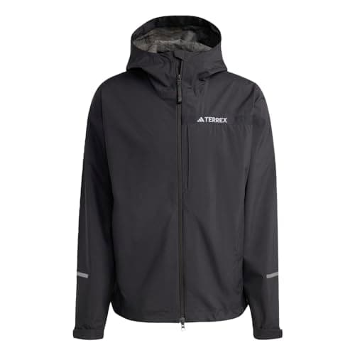 Image of adidas Men's Terrex Multi Rain.rdy 2.5-Layer Rain Jacket, Black, L