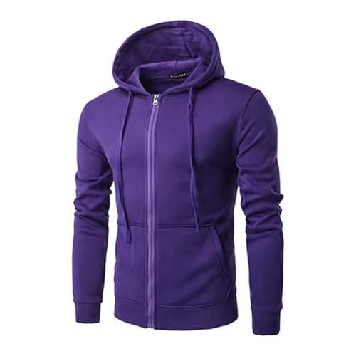 Image of Clothing Men's Hoodies & Sweatshirts Cotton Blend Sizes S 3X Sweatshirt Printed Men, purple, S