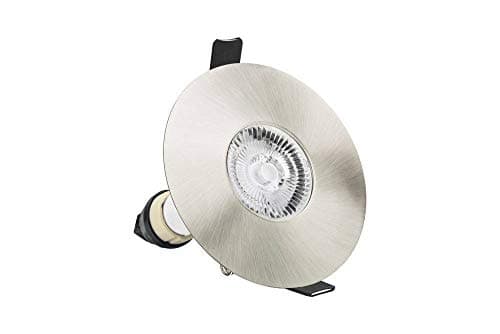 Image of Integral Evofire Fire Rated GU10 Downlight Satin Nickel 70-100mm Hole Size