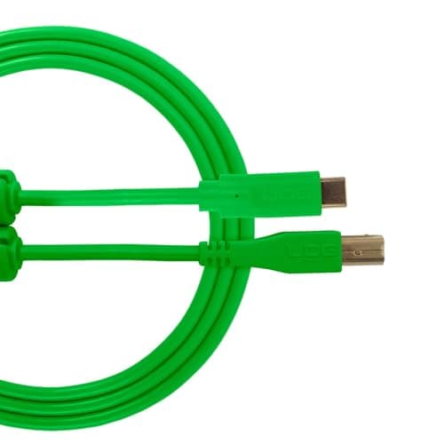 Image of UDG GEAR U96001GR Cable USB 2.0 (C-B) - High-speed Audio Optimized USB 2.0 C to B cable, Green, 1.5 Meter