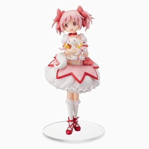 Image of Zhongkaihua MadokaKaname Figure Anime Girl Kyuubey Ver Model 17CM Anime Statue PVC Home Desk Decoration Ornament Birthday Gift For Fans