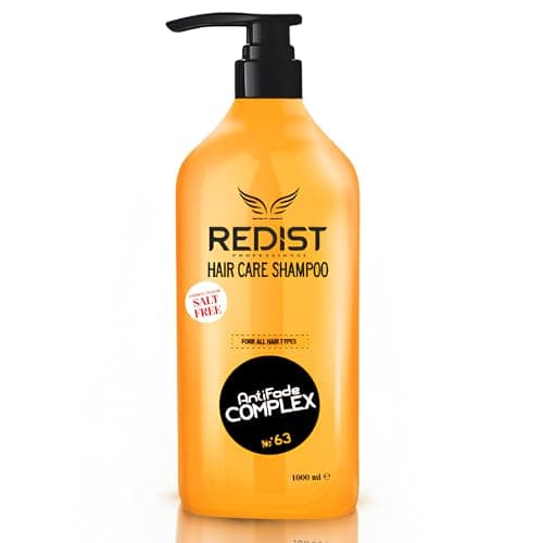 Image of Redist Hair Care Shampoo Anti Fade Complex 1000ml | Salt Free | Color Protecting System | All Hair Types | Long Lasting Colours | Shiny Hair Look