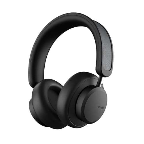 Image of Urbanista Los Angeles Solar Powered Wireless Over Ear Headphones, Infinite Playtime Active Noise Cancelling Bluetooth 5.0 Headphones, Self Charging ANC Earphones with On Ear Detection, Midnight Black