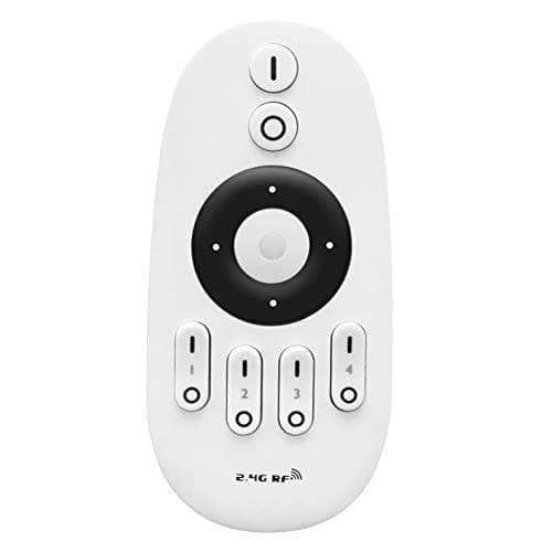 Image of LGIDTECH FUT007 Miboxer 2.4G Wireless CCT WW+CW 4-Zone Remote Controller (Battery Not Included) for Milight/Miboxer WW+CW Color Temperature Changeable Led Lamps FUT017 FUT019 FUT035 FUT036