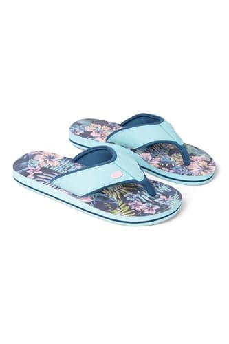 Image of Animal Swish Kids Flip-Flops - Slip-on & Lightweight Footwear with Soft Padded Straps for Boys & Girls - Best for Spring, Summer, Beach & Outdoors Mint - Unicorn Junior Shoe Size 4