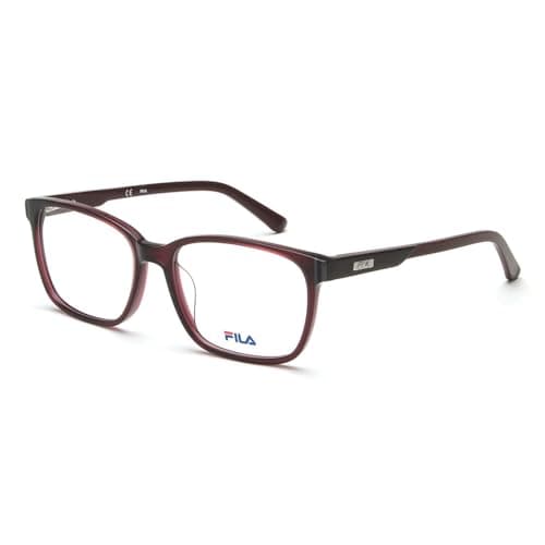 Image of FILA Glasses | Square | Mens | Acetate Frame, Purple, 54