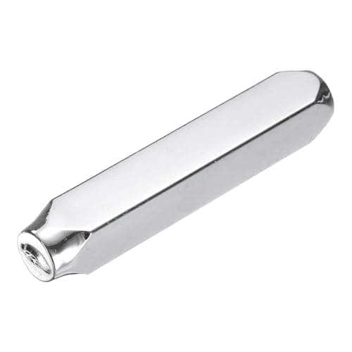 Image of sourcing map 1/4" (6mm) Punch Stamp 40Cr Alloy Steel, Cute Leaf Pattern Punch Tool Punch Press Tool for Metal Plastic Wood Leather