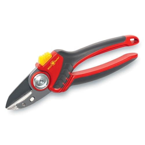 Image of WOLF-Garten RS4000 Anvil Secateurs, Red, 29x3.8x2.8 cm