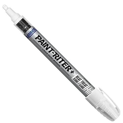 Image of Markal 97301 Pro-Line HT High Temperature Liquid Paint Marker, White