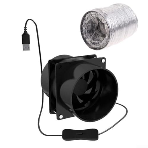Image of Usb Solder Fume Extractor Fan Esd Smoke Absorber With Air Duct For Electronics Welding Soldering Station Workshop Air Circulation Cleaning Tool(only fan)