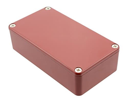 Image of Hammond Red Diecast Enclosure 112 x 60 x 31mm 1590BRD Electronic Project Box