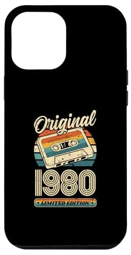 Image of 46th Birthday Retro Vintage 1980 Men Women Case for iPhone 12 Pro Max