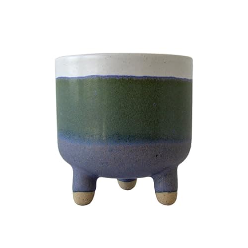 Image of Sass & Belle Marlowe Leggy Planter Blue Small