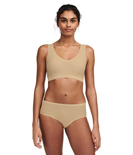 Image of Chantelle Women's, SOFTSTRETCH, Padded Top, Women's invisible lingerie, Off-white (Nude Wu), M-L