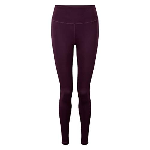 Image of Tri Dri Womens/Ladies Performance Space Dye Leggings (L) (Mulberry)