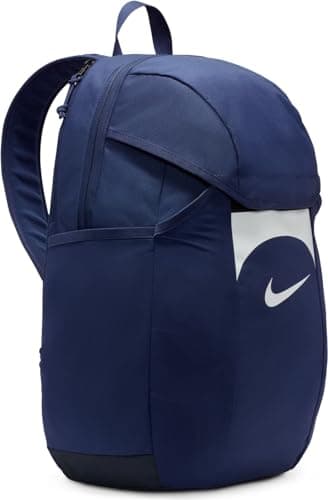 Image of NIKE DV0761-410 Academy Team Gym Bag Unisex MIDNIGHT NAVY/MIDNIGHT NAVY/WHITE Size 1SIZE