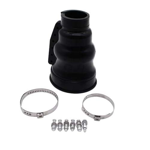 Image of 1 Set SHLPDFM Silicone Rear CV Joint Boot Set Rear Axle Boot Kit with metal clips 111598021A Compatible with VW Beetle 1960-2003 1.2 1.3 1.5 1.6 VW 1500 1600 1961-1973 1.5 1.6