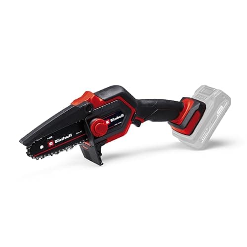 Image of Einhell 18V Cordless Pruning Saw, Power X-Change, 12.5cm Cutting Length Mini Chainsaw Cordless with Brushless Motor (Battery Not Included) 4600040