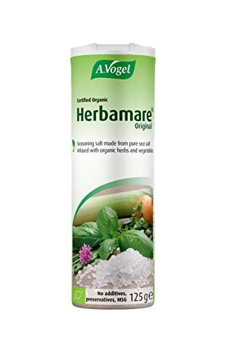 Image of A.Vogel Herbamare® Herb Sea Salt 125g | Unrefined Sea Salt Infused with 13 Fresh Organic Herbs and Vegetables