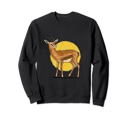 Image of Great Gazelle Thomson Gazelle Savannah Desert African Sweatshirt