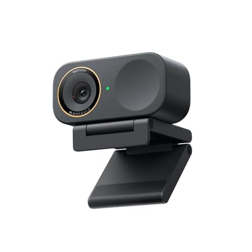 Image of Insta360 Link 2C Pro – 4K Webcam for PC/Mac, 1/1.3” Sensor, Low-Light, Auto Framing, HDR, Directional Noise-Canceling Mics, Supports Stream Deck, Zoom, Teams, Twitch for Streaming or Meetings