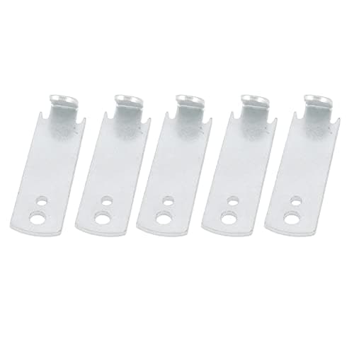 Image of 5Pcs Fence Wire Twisting Tool T Post Clips Steel Barb Fencing Tensioning Tool Agricultural Repair Hardware Wire Twister for Fence Wire