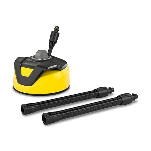 Image of Kärcher T 5 T Racer Patio Cleaner for High Pressure Washers Original Accessory, Twin Jet Rotating Arm, Ergonomic Surface Cleaner