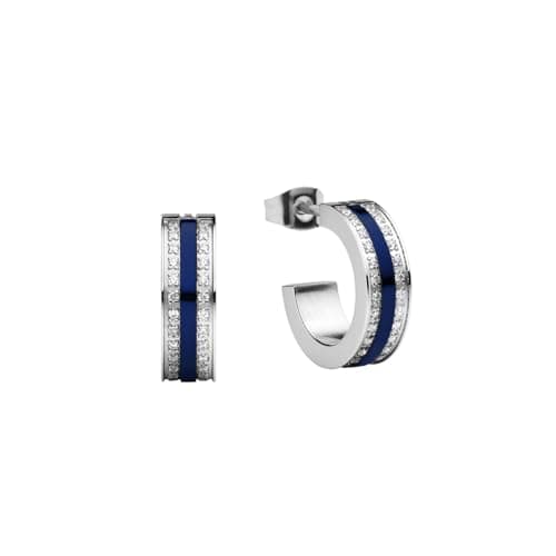 Image of BERING women's earrings in shiny silver - Arctic Symphony Collection with stainless steel - 723-170-05
