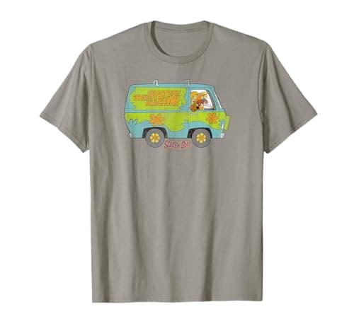 Image of Scooby-Doo The Mystery Machine Driving T-Shirt