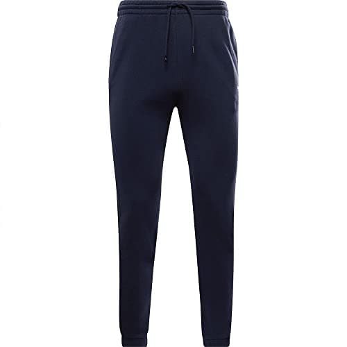 Image of Reebok Men's Identity Left Leg Joggers, Vector Navy, S