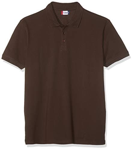 Image of CliQue Men's Clique Classic Lincoln Polo Shirt, Brown (Dark Mocca), L UK