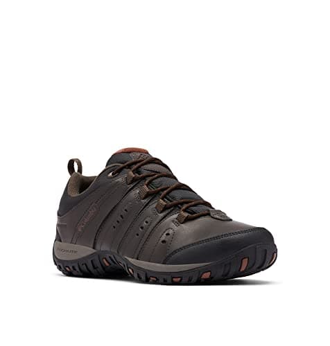 Image of Columbia Men's Woodburn 2 WP waterproof low rise hiking shoes, Brown (Cordovan x Cinnamon), 10.5 UK
